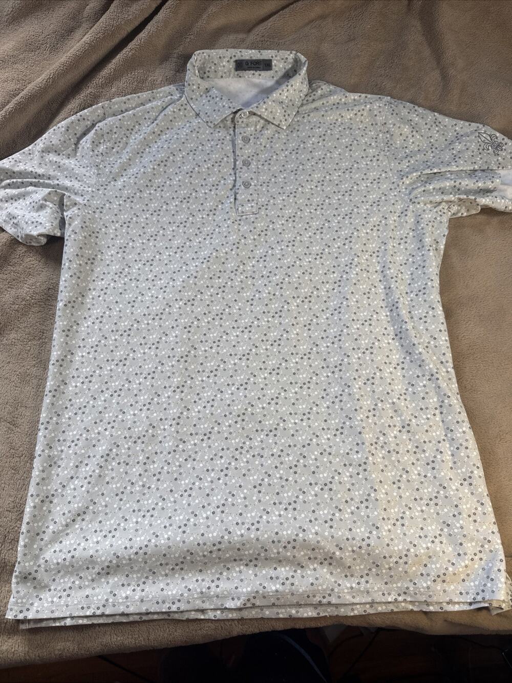 G/Fore Men’s Polo XXL Floral Print All Over